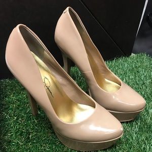 Jessica Simpson platform Heel
